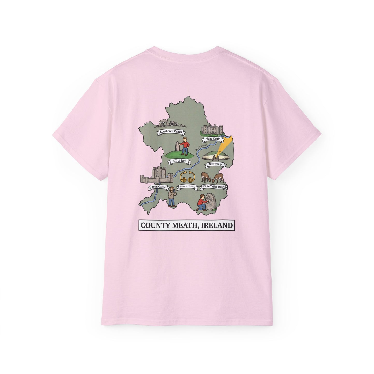 Unisex County Meath Landmark T Shirt