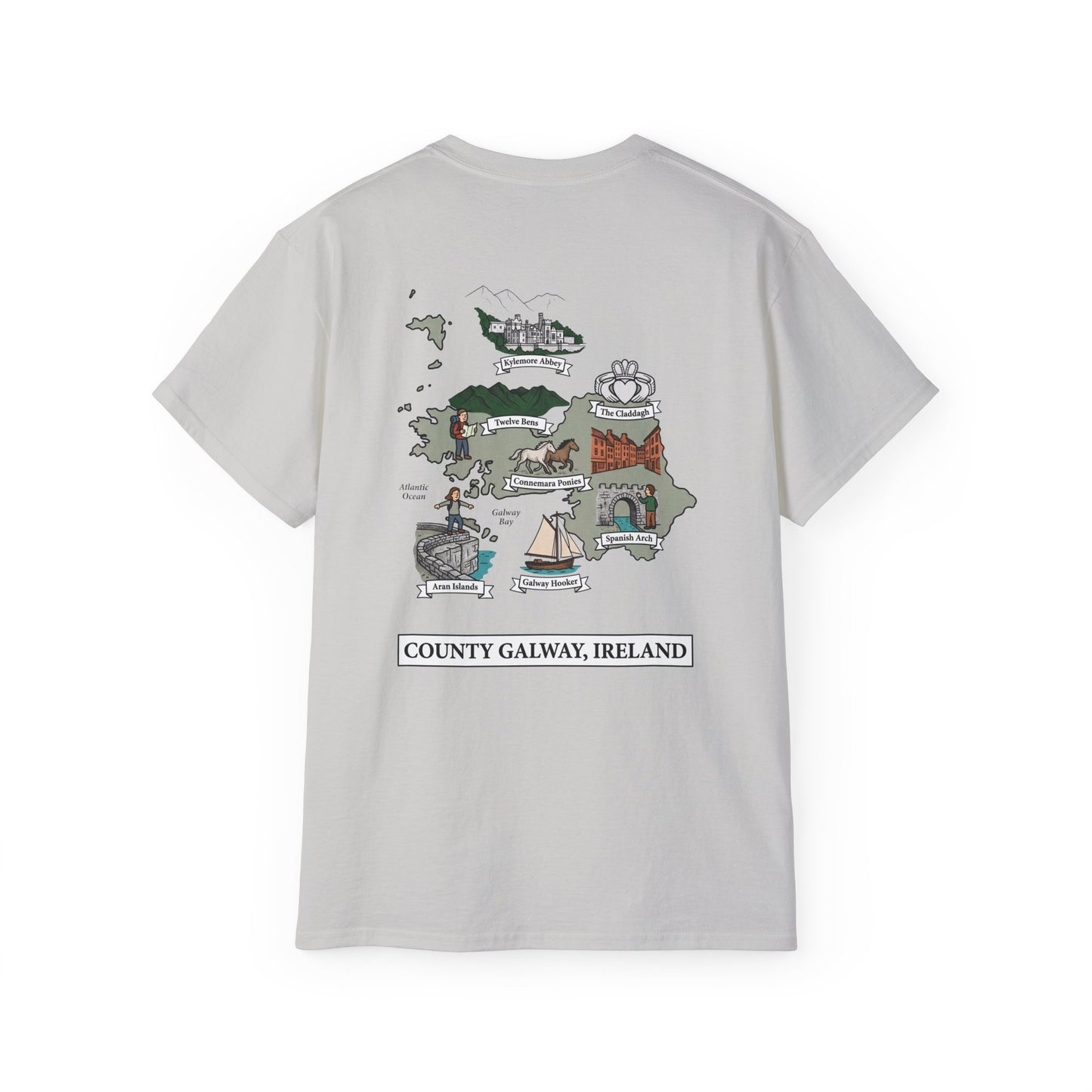 Unisex County Galway Landmark T Shirt
