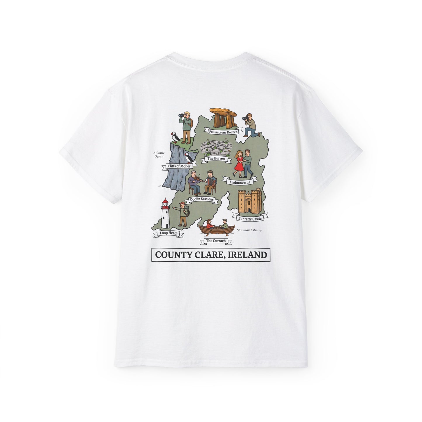 Unisex County Clare Landmark T Shirt