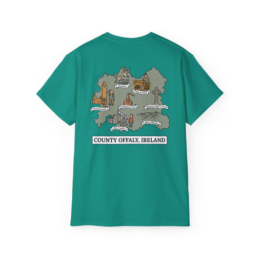 Unisex County Offaly Landmark T Shirt