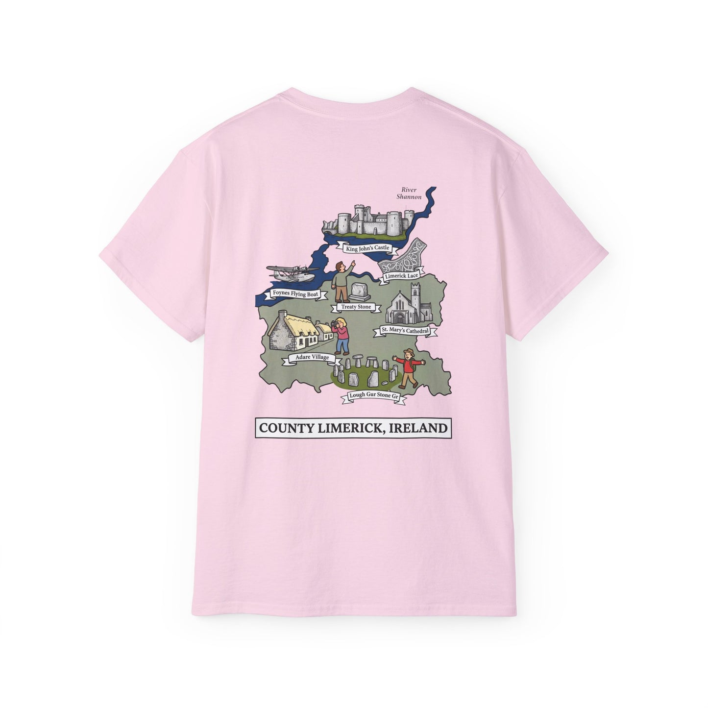 Unisex County Limerick Landmark T Shirt
