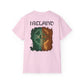 Unisex Ireland Tri Colour Celtic Cross T Shirt.
