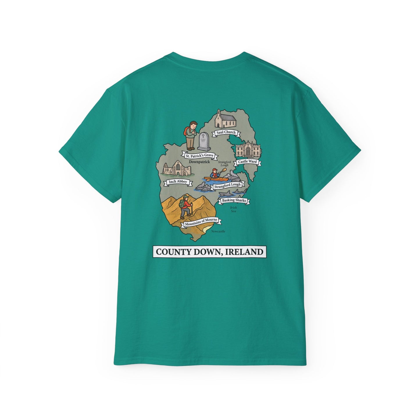 Unisex County Down Landmark T Shirt