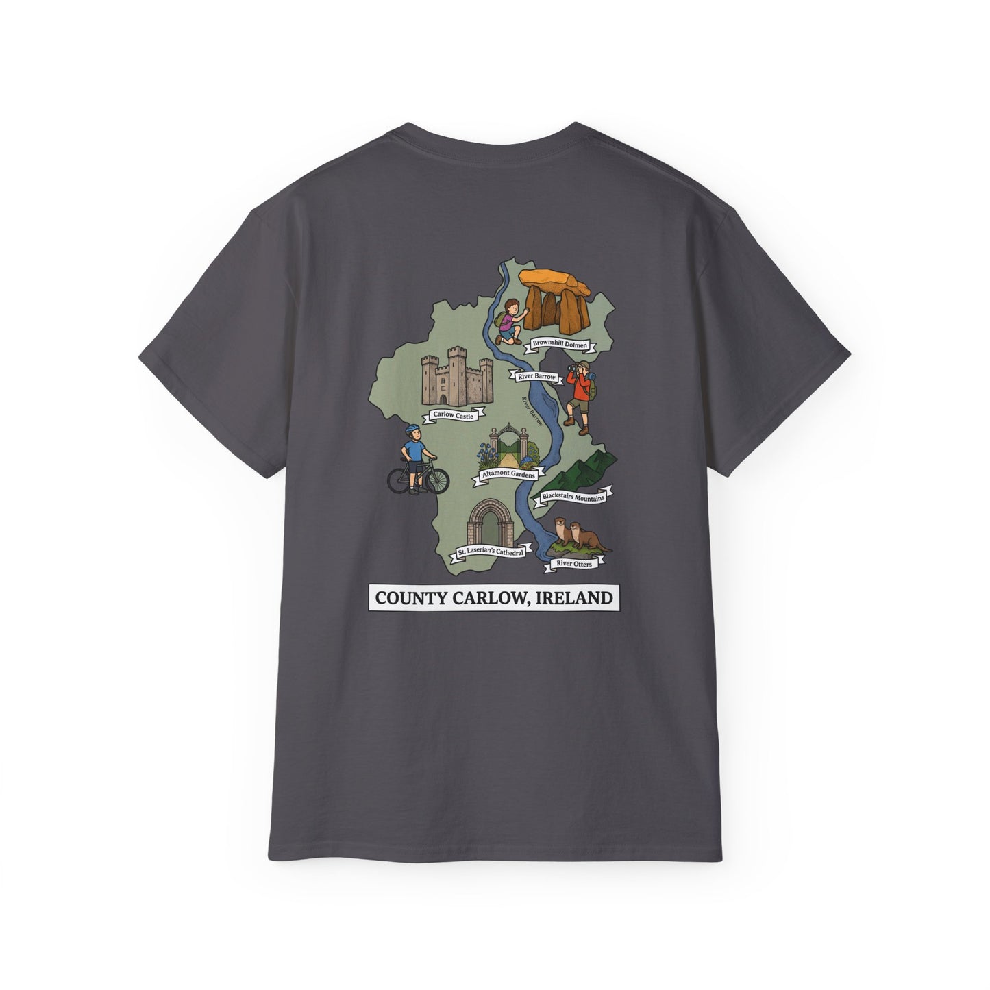 Unisex County Carlow Landmark T Shirt