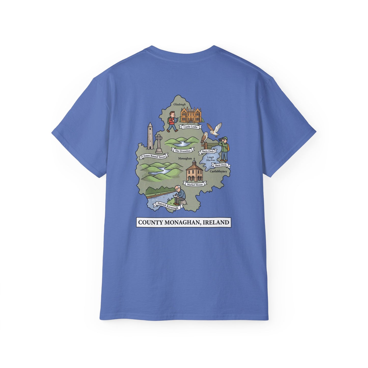 Unisex County Monaghan Landmark T Shirt