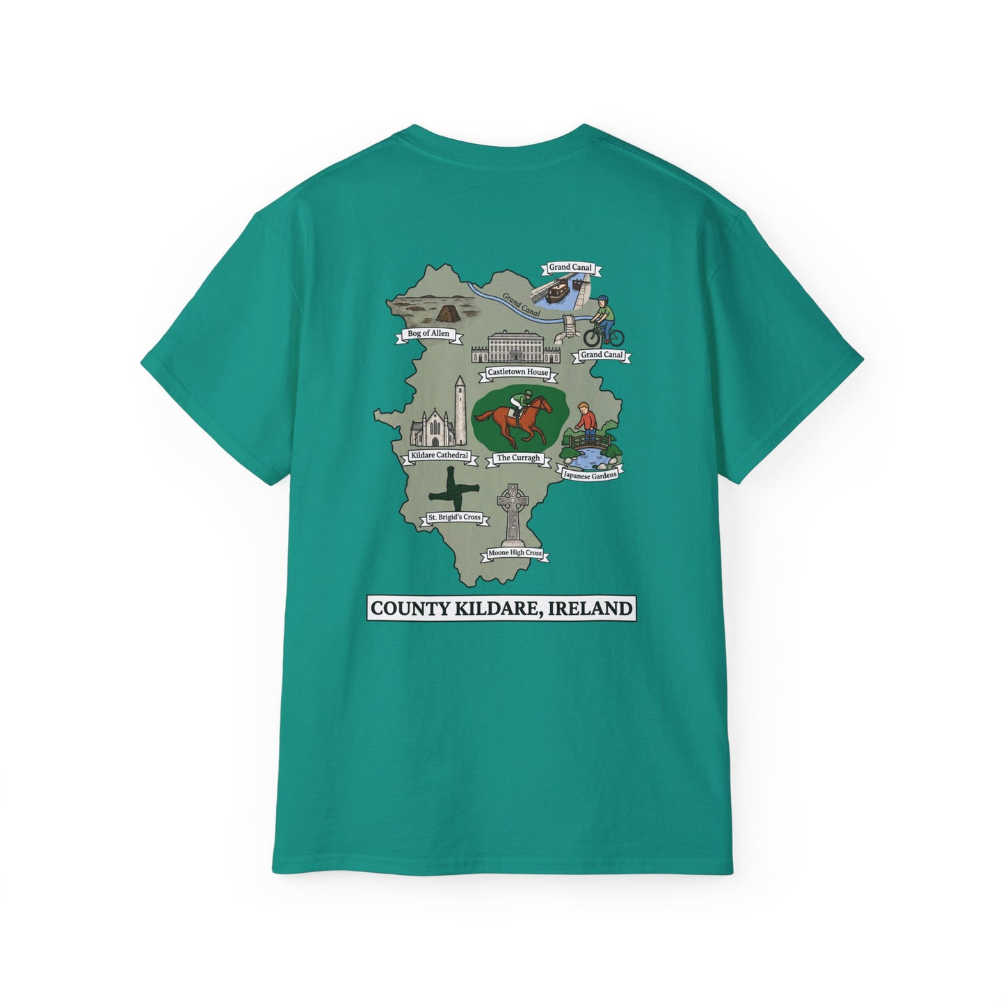 Unisex County Kildare Landmark T Shirt