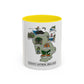 County Antrim Ireland map mug | Accent Coffee Mug