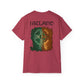 Unisex Ireland Tri Colour Celtic Cross T Shirt.