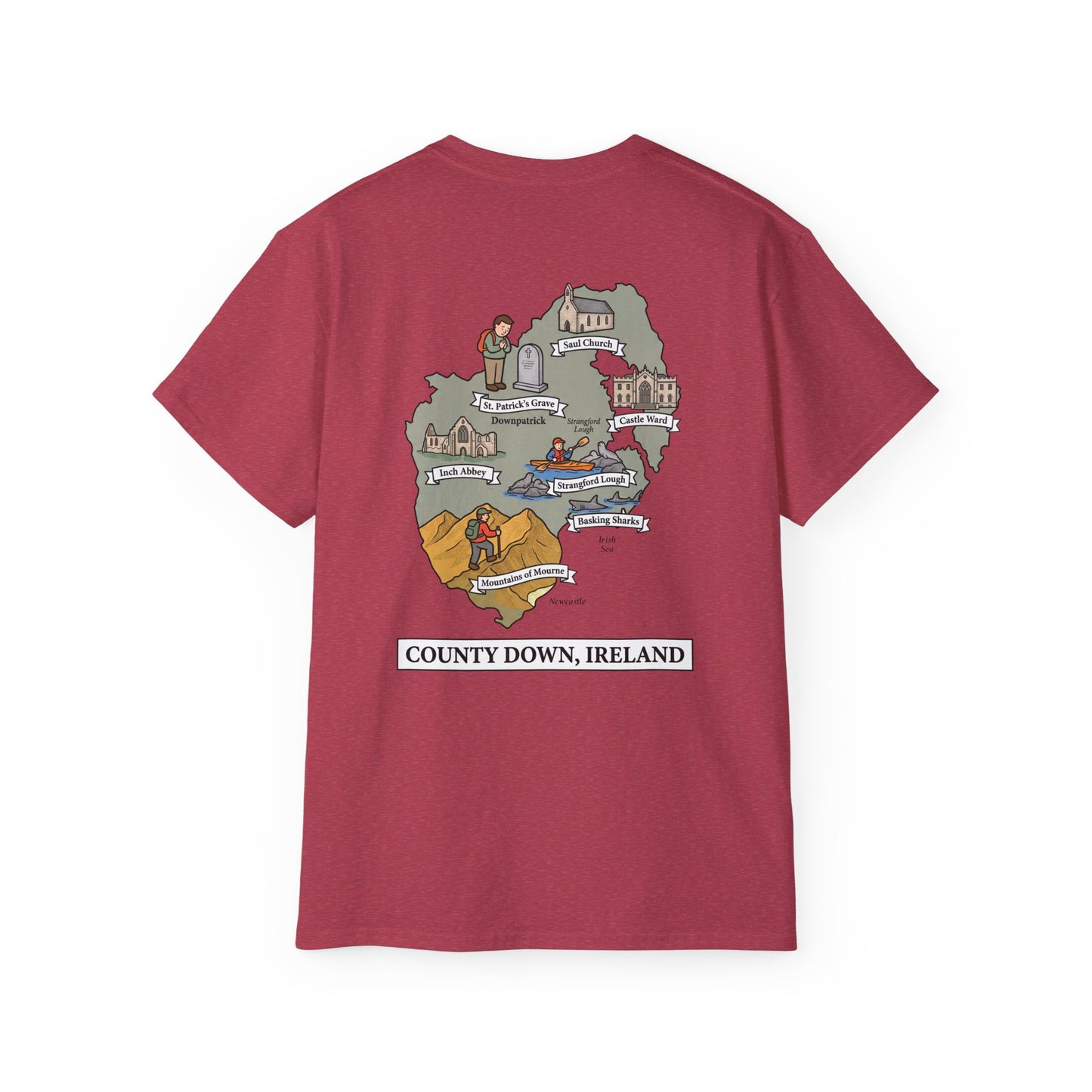 Unisex County Down Landmark T Shirt