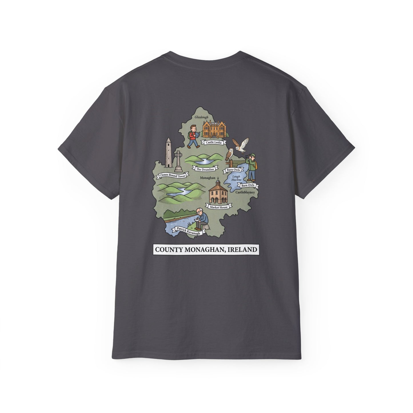 Unisex County Monaghan Landmark T Shirt