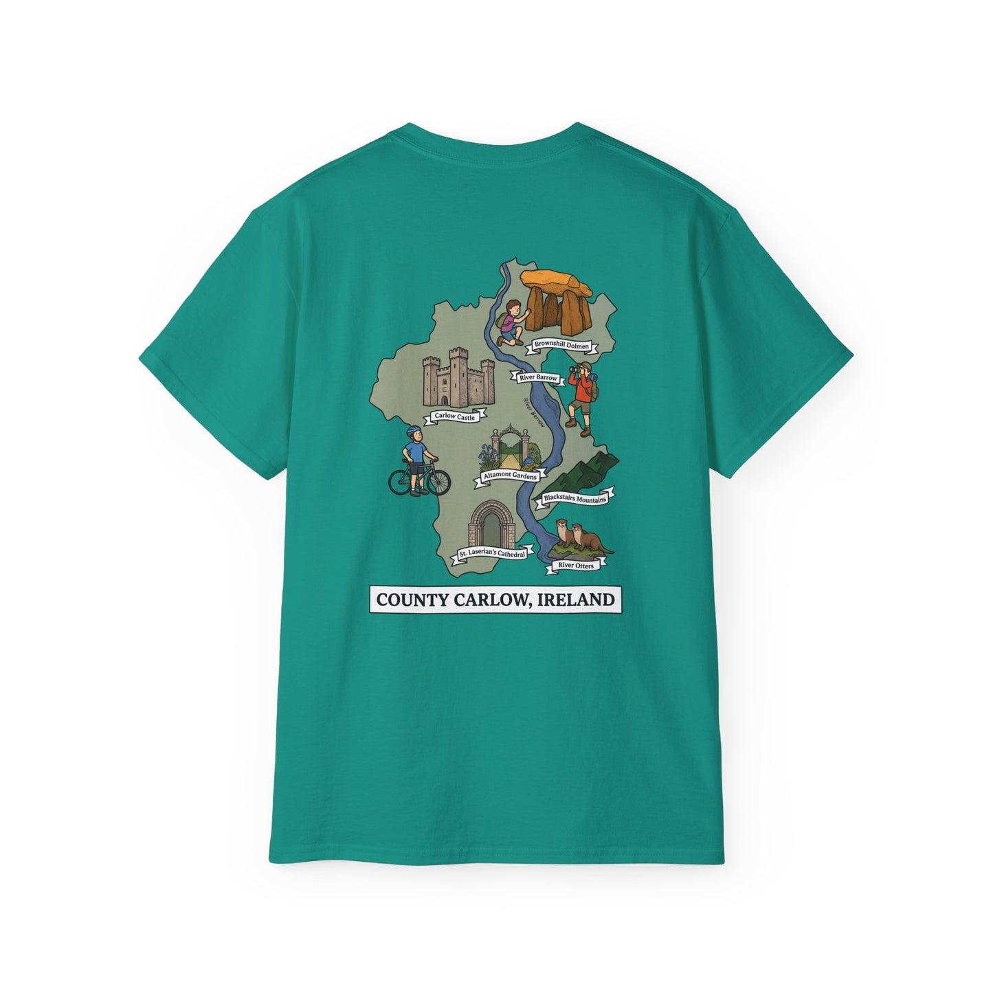 Unisex County Carlow Landmark T Shirt