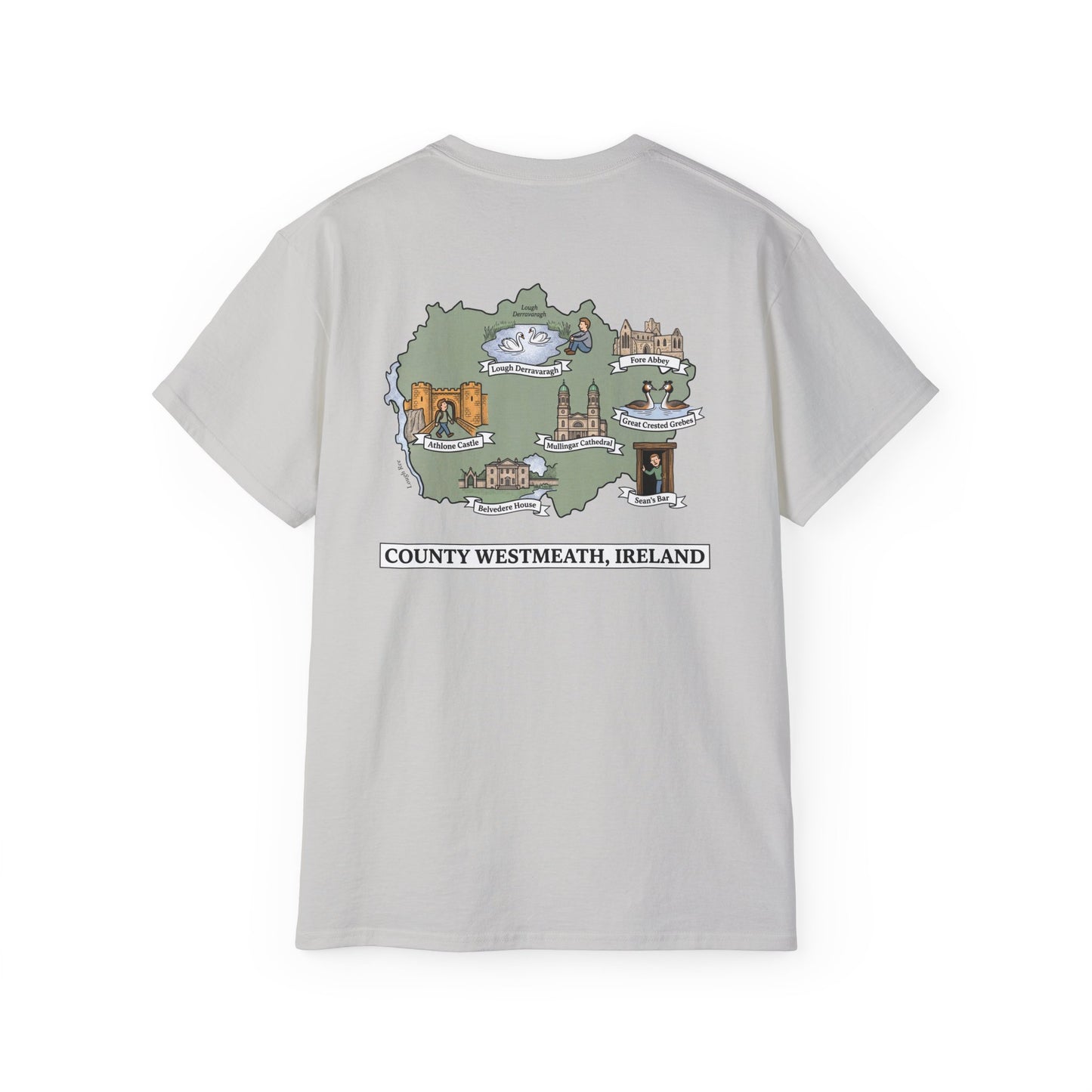 Unisex County Westmeath Landmark T Shirt