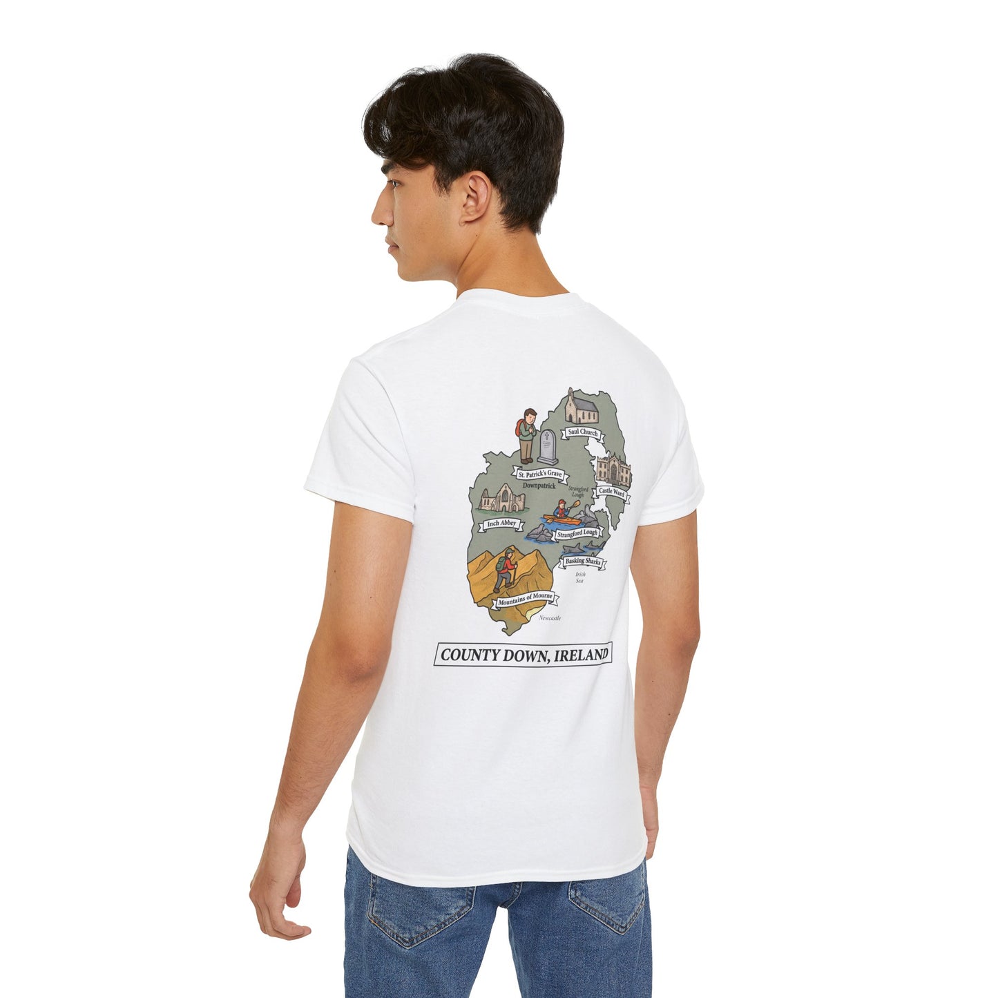 Unisex County Down Landmark T Shirt