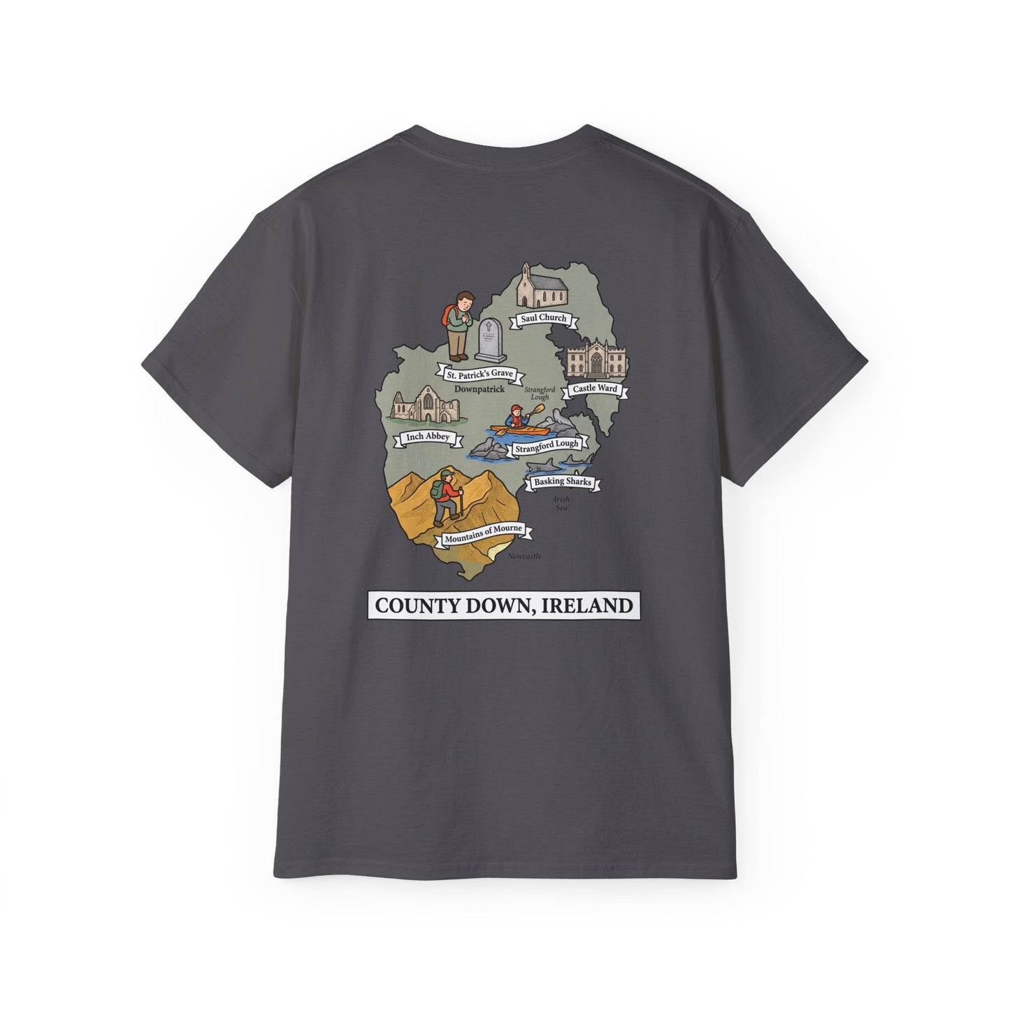 Unisex County Down Landmark T Shirt