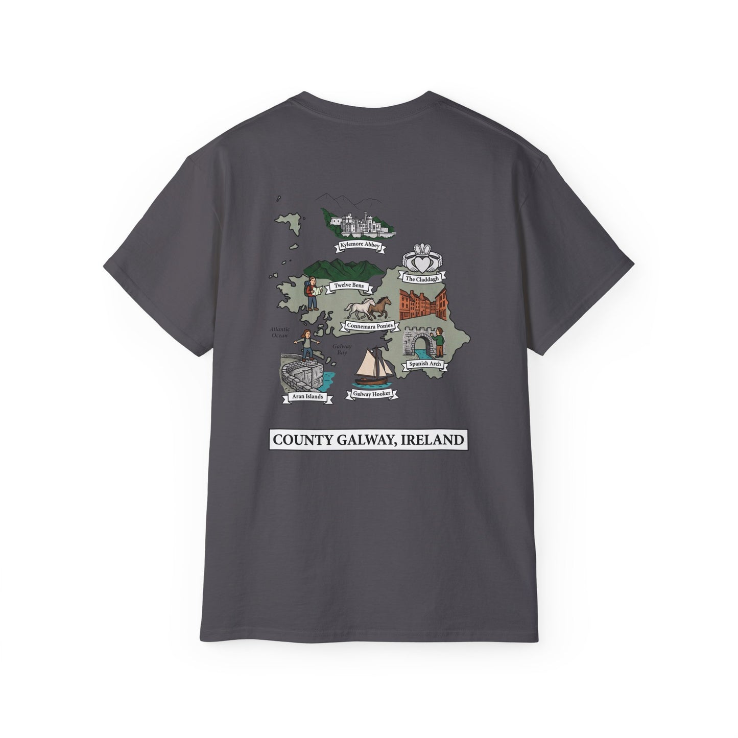 Unisex County Galway Landmark T Shirt