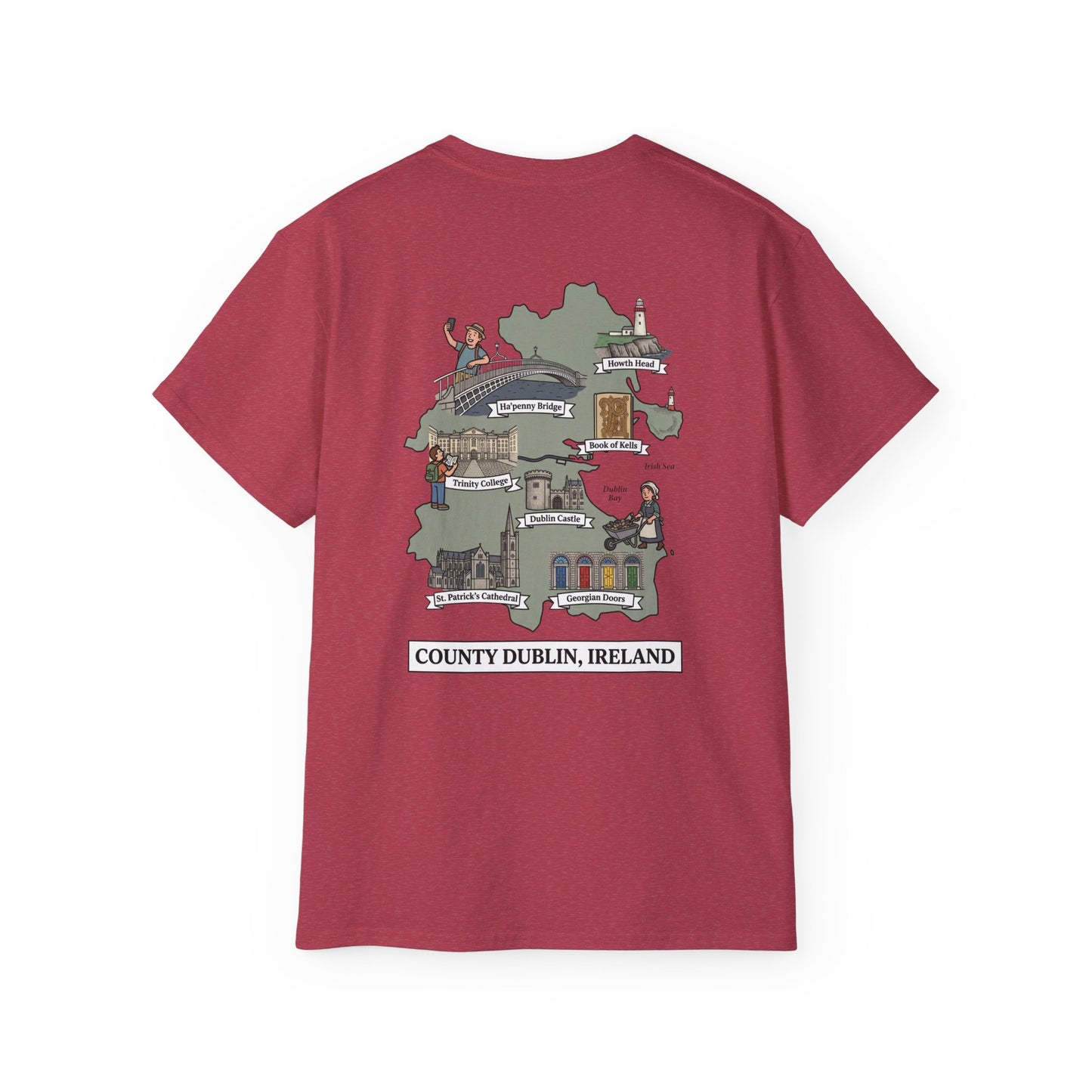Unisex County Dublin Landmark T Shirt