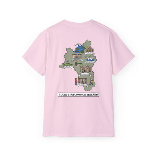 Unisex County Roscommon Landmark T Shirt