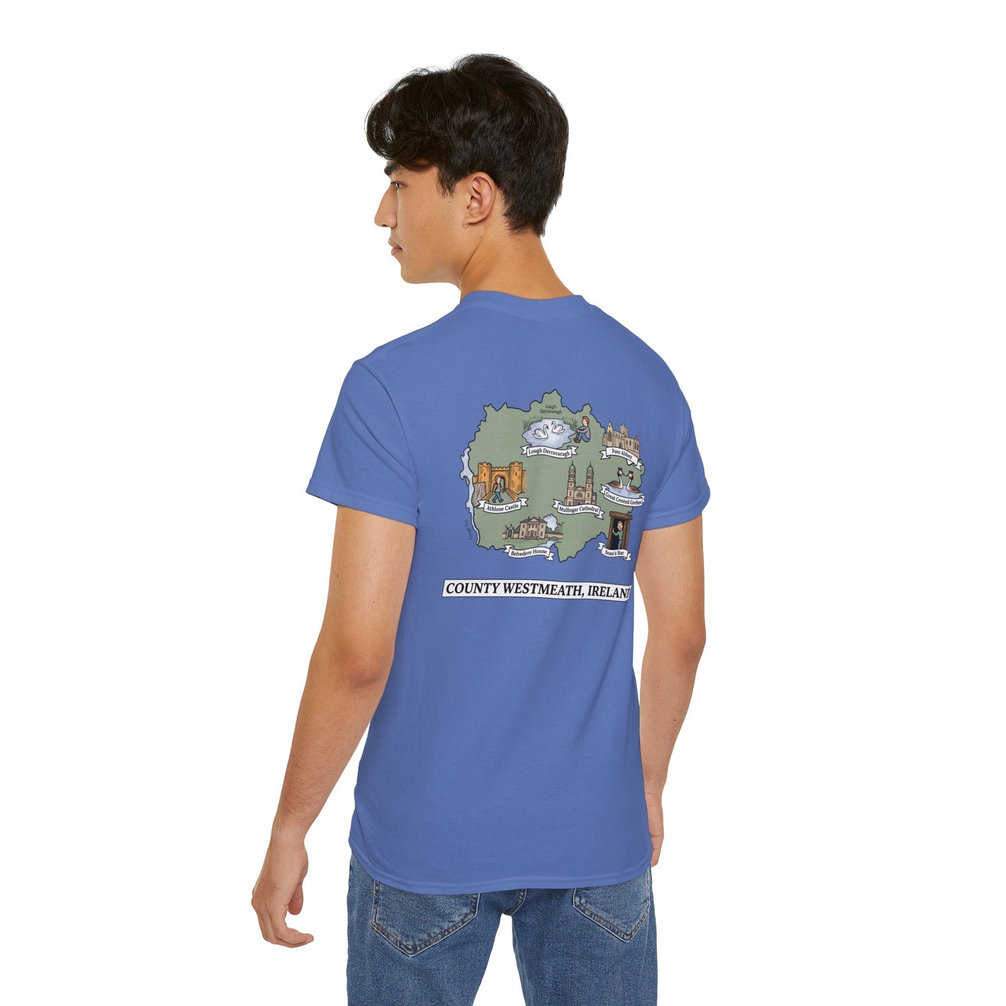 Unisex County Westmeath Landmark T Shirt