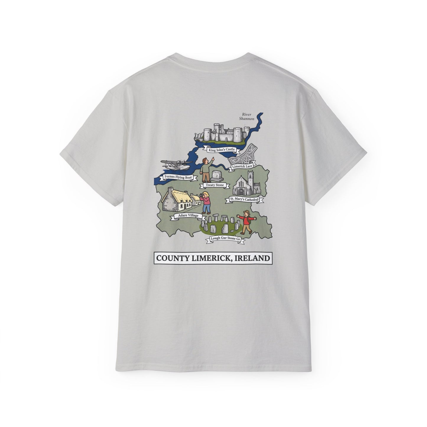 Unisex County Limerick Landmark T Shirt