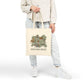 County Offaly map illustration Tote Bag | Ireland landmarks, coastal scenes