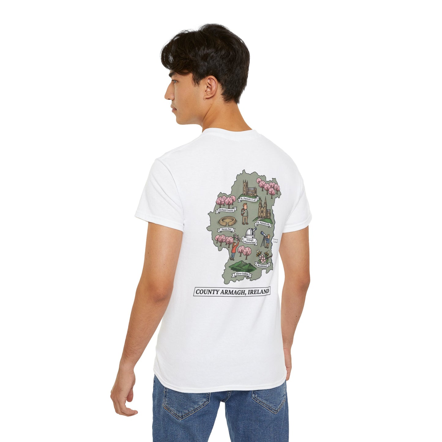 Unisex County Armagh Landmark T Shirt