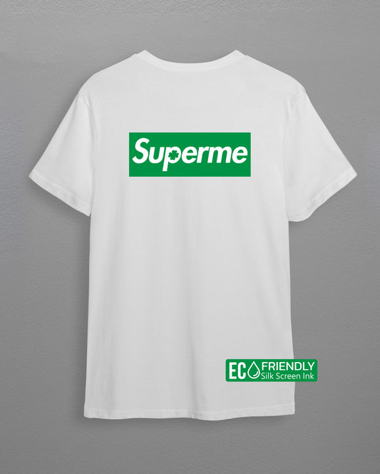 supreme t-shirt front view